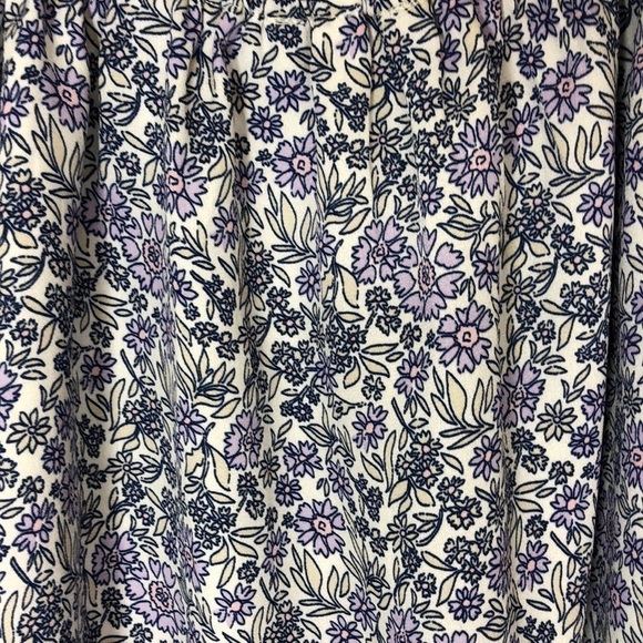 American Eagle Puff-Sleeve Button-Up Floral XS - Picture 9 of 10